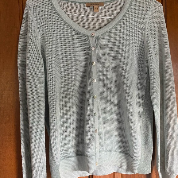 Shimmery tank and cardigan set - Picture 3 of 5